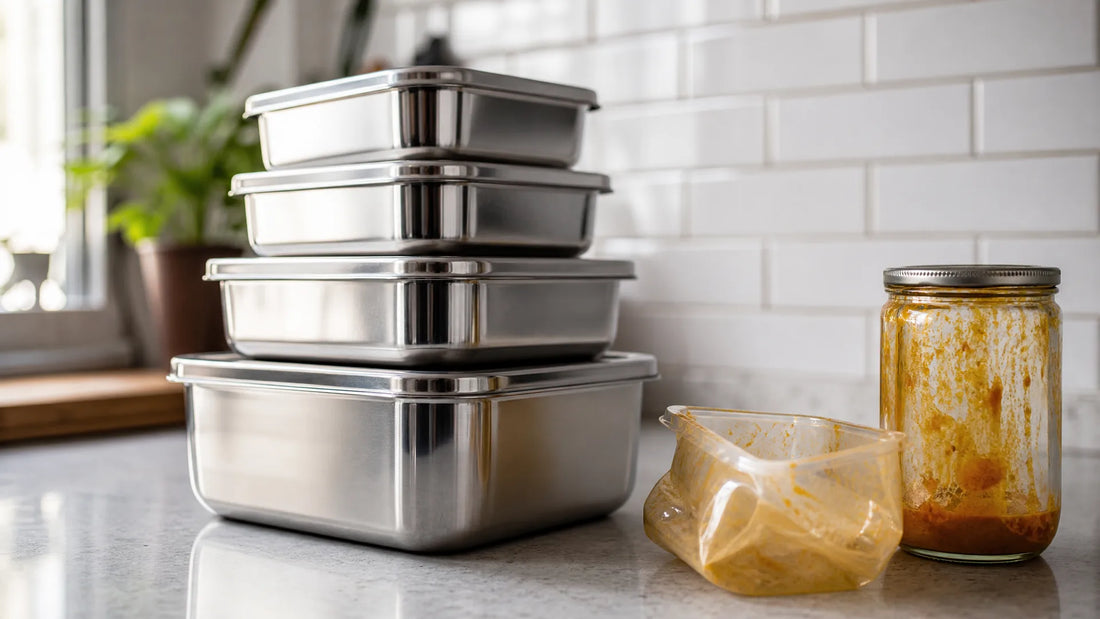 Stainless Steel Food Storage Containers That Keep Food Fresh