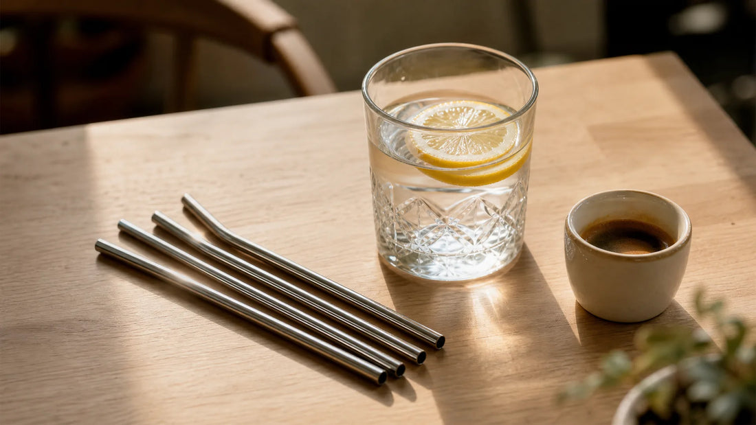 Reusable Stainless Steel Straws: Eco-Luxury Alternative to Plastic