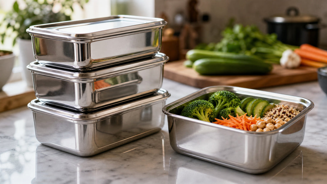 Best Food Storage Containers for Meal Prep: Stainless Steel