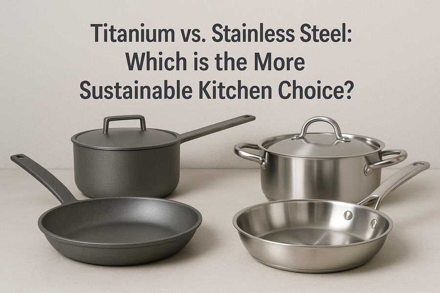 Titanium vs. Stainless Steel: Which is the More Sustainable Kitchen Choice?